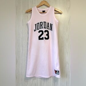 Nike Jordan 23 Pink Jersey Dress Youth XL EUC